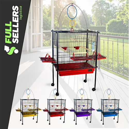 VIVEIRO CALOPSITA TRIPLEX BLACK