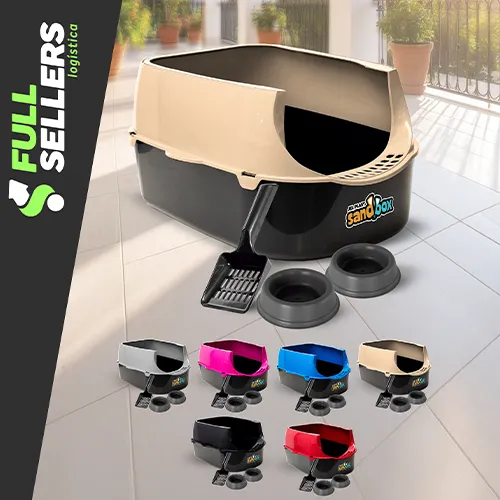 Kit sand box furba jel plast