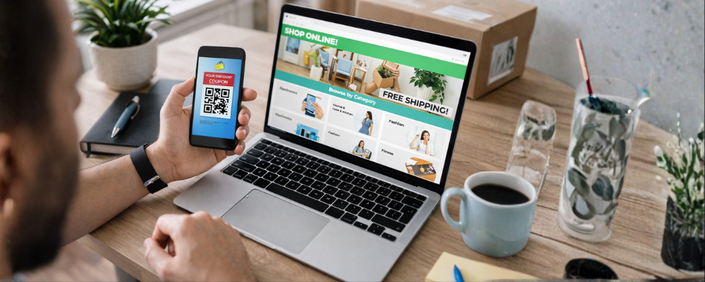 pessoa gerenciando sua loja dropshipping