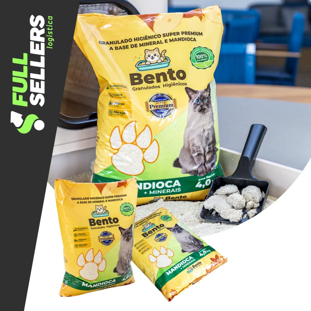 AREIA PARA GATOS BENTO